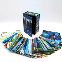 Postcards And Letter Papers*Maison Ghibli 100 Collectible Postcards Box serie 1 - Studio Ghibli