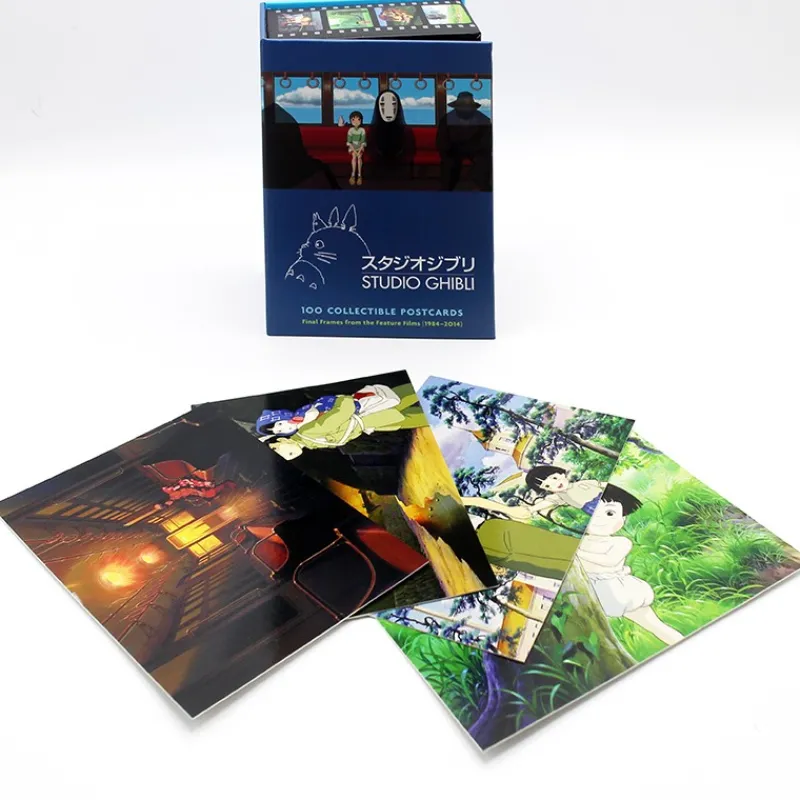 Postcards And Letter Papers*Maison Ghibli 100 Collectible Postcards Box serie 1 - Studio Ghibli