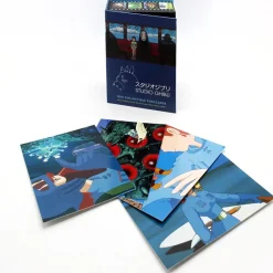 Postcards And Letter Papers*Maison Ghibli 100 Collectible Postcards Box serie 1 - Studio Ghibli