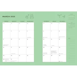 Schedule Diaries And Calendars*Maison Ghibli 2025 Diary - My Neighbor Totoro