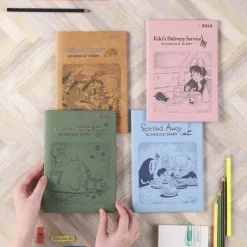 Schedule Diaries And Calendars*Maison Ghibli 2024 Diary Picnic - Castle in the Sky