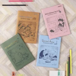 Schedule Diaries And Calendars*Maison Ghibli 2024 Diary Snack - Kiki's Delivery Service