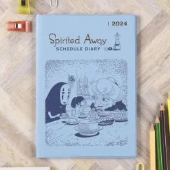 Schedule Diaries And Calendars*Maison Ghibli 2024 Diary Tea time - Spirited Away