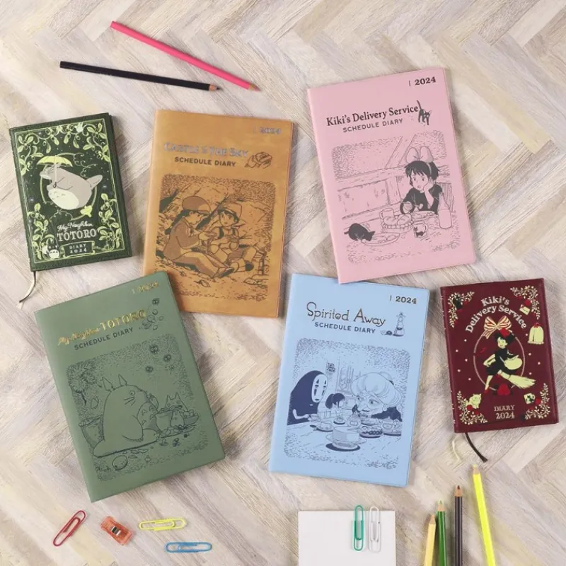 Schedule Diaries And Calendars*Maison Ghibli 2024 Diary Tea time - Spirited Away