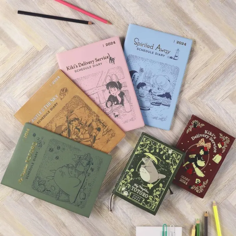 Schedule Diaries And Calendars*Maison Ghibli 2024 Diary Tea time - Spirited Away