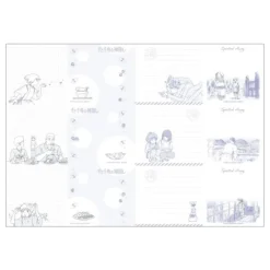 Schedule Diaries And Calendars*Maison Ghibli 2024 Diary Tea time - Spirited Away