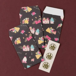 Postcards And Letter Papers*Maison Ghibli 6 Envelopes & stickers set Aburaya - Spirited Away