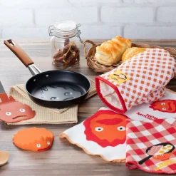 Kitchenware*Maison Ghibli 2 pcs set Kitchen towel Calcifer - Howl's Moving Castle