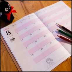 Schedule Diaries And Calendars*Maison Ghibli 2023 Schedule Book By the fire - Kiki's Delivery Service