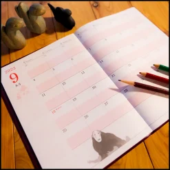 Schedule Diaries And Calendars*Maison Ghibli 2023 Schedule Book Freefall - Spirited Away