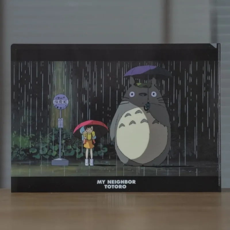 Storage*Maison Ghibli A4 Size Clear Folder A fateful encounter - My Neighbour Totoro
