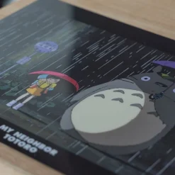 Storage*Maison Ghibli A4 Size Clear Folder A fateful encounter - My Neighbour Totoro