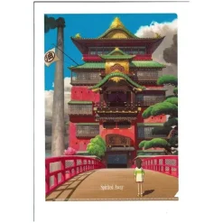 Storage*Maison Ghibli A4 Size Clear Folder Aburaya - Sprited Away