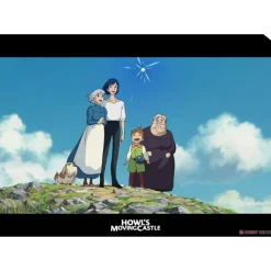 Storage*Maison Ghibli A4 Size Clear Folder All together - Howl's Moving Castle