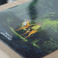 Storage*Maison Ghibli A4 size Clear Folder Ashitaka in the woods - Princess Mononoke