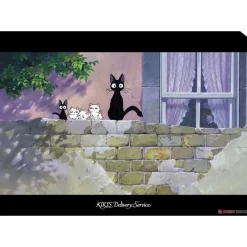 Storage*Maison Ghibli A4 Size Clear Folder Family of Gigi & Lily - Kiki's Delivery Service