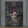 Storage*Maison Ghibli A4 size Clear Folder Herbarium - Kiki's Delivery Service