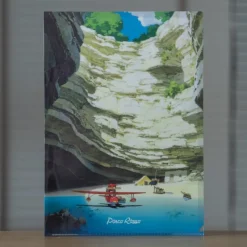 Storage*Maison Ghibli A4 Size Clear Folder Hiding place of Marco - Porco Rosso