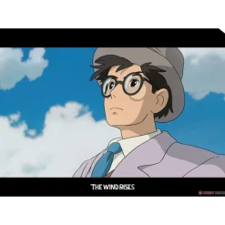 Storage*Maison Ghibli A4 Size Clear Folder Horikoshi - The Wind Rises