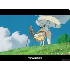 Storage*Maison Ghibli A4 Size Clear Folder Horikoshi & Satomi - The Wind Rises