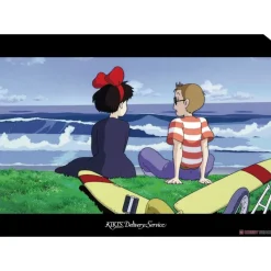 Storage*Maison Ghibli A4 Size Clear Folder Kiki & Tombo by the sea - Kiki's Delivery Servic