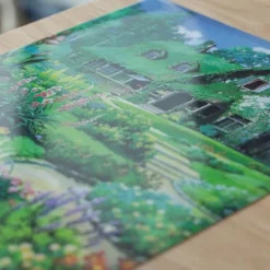 Storage*Maison Ghibli A4 size Clear Folder Kiki's house - Kiki's Delivery Service
