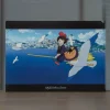 Storage*Maison Ghibli A4 size Clear Folder On the sea - Kiki's Delivery Service