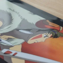 Storage*Maison Ghibli A4 Size Clear Folder The fight - Princess Mononoke