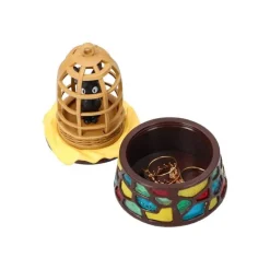 Jewellery Boxes*Maison Ghibli Accessory box Jiji in basket - Kiki's Delivery Service