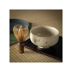 Kitchenware*Maison Ghibli Akahada-yaki Matcha Tea Bowl & Whisk - My Neighbor Totoro