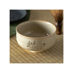 Kitchenware*Maison Ghibli Akahada-yaki Matcha Tea Bowl & Whisk - My Neighbor Totoro