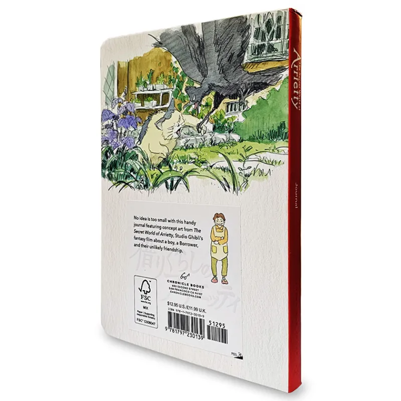 Notebooks And Notepads*Maison Ghibli Arietty Flexi Journal - Arietty