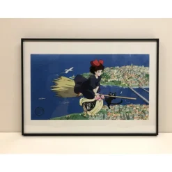 Cel Art - Studio Ghibli*Maison Ghibli ART CEL KIKI DELIVERS A GIFT - STUDIO GHIBLI