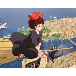 Cel Art - Studio Ghibli*Maison Ghibli ART CEL KIKI DELIVERS A GIFT - STUDIO GHIBLI
