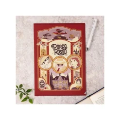 Storage*Maison Ghibli Art Déco Clear Folder A4 - Porco Rosso