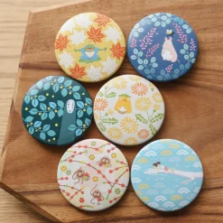 Badges*Maison Ghibli Badge Boh Mouse & Bird - Spirited Away