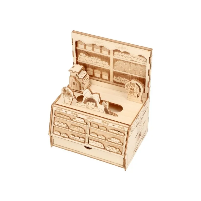 Arts And Crafts*Maison Ghibli Bakery Wooden Craft Kigumi - Kiki's Delivery Service