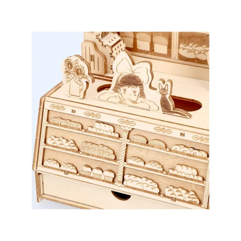 Arts And Crafts*Maison Ghibli Bakery Wooden Craft Kigumi - Kiki's Delivery Service