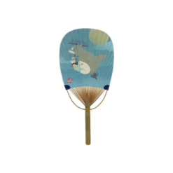 Accessories*Maison Ghibli Bamboo Fan Flying Totoro - My Neighbor Totoro