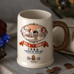 Kitchenware*Maison Ghibli Beer mug Dola's family - Castle in the Sky