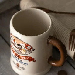 Kitchenware*Maison Ghibli Beer mug Dola's family - Castle in the Sky