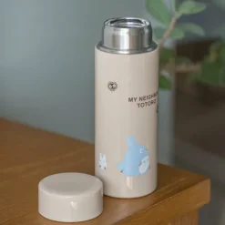 Kitchenware*Maison Ghibli Beige Thermos Bottle 300ml Forest stroll - My Neighbor Totoro