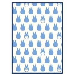 Household Linen*Maison Ghibli Blanket Middle Totoro silhouette 100x140 cm - My Neighbor Totoro