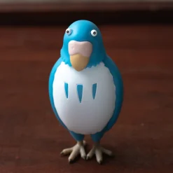 Toys*Maison Ghibli Bobble head Figurine Blue Parakeet - The Boy and the Heron