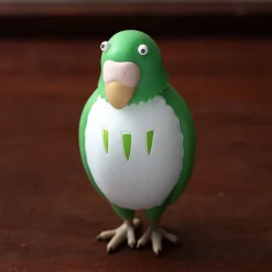 Toys*Maison Ghibli Bobble head Figurine Green Parakeet - The Boy and the Heron