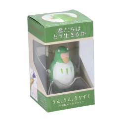Toys*Maison Ghibli Bobble head Figurine Green Parakeet - The Boy and the Heron