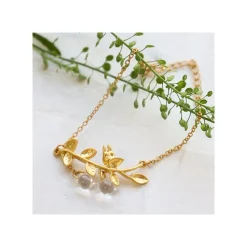 Jewellery*Maison Ghibli Bracelet Small Totoro Hiding In Leaf - My Neighbor Totoro