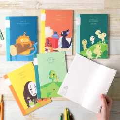 Notebooks And Notepads*Maison Ghibli Carnet de notes B6 Calcifer - Howl's Moving Castle