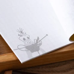 Notebooks And Notepads*Maison Ghibli Carnet de notes B6 Knitting lesson - Spirited Away