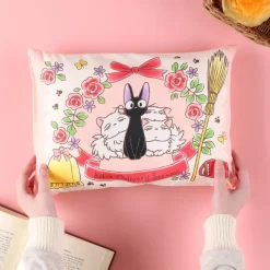 Furniture*Maison Ghibli Cat family pillow 28 x 39 cm - Kiki's Delivery Service